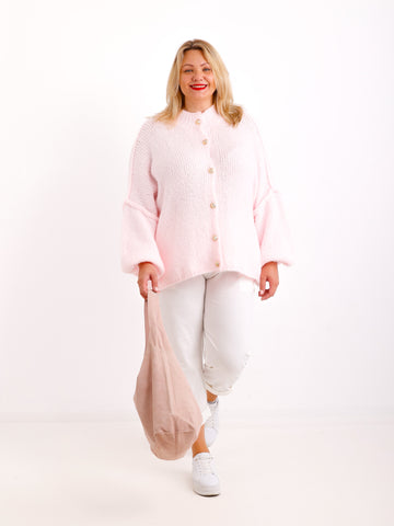 MIRELLA Oversize Strickjacke - verschiedene Farben