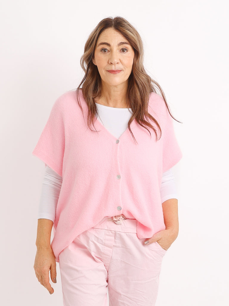 Premium Alpaka-Mix Pullunder LOUISE.S – Oversize & Kuschelweich – Gr. 40-46