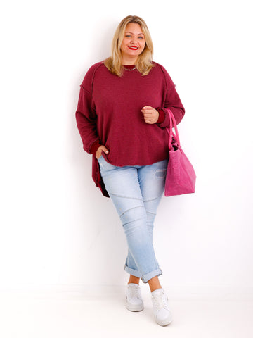 CARLY Oversize Sweater - verschiedene Farben