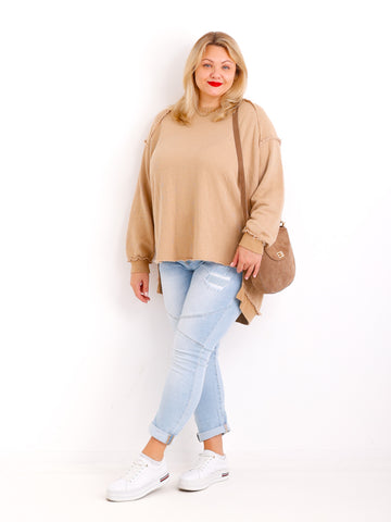 CARLY Oversize Sweater - verschiedene Farben