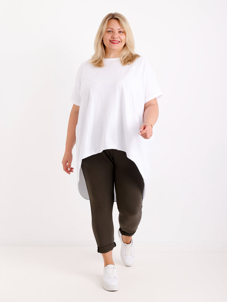 MAX LOUNGE Sweatpants - oliv/braun