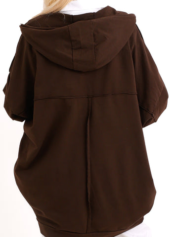 XXL Sweatshirtjacke JULE.S – Moderner Casual-Look mit Kapuze – Gr. 44–52
