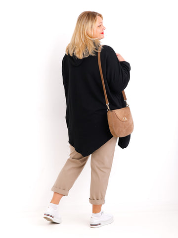 LUNA Curvy Size Hoodie - verschiedene Farben