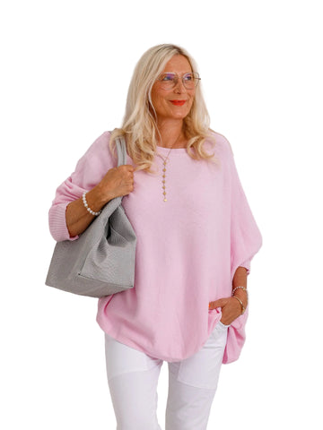 KITTY Strickpullover - One Size (38 -48) - in vielen Farben