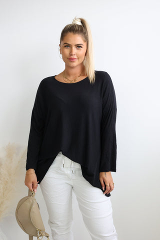 MELINA Longsleeve -  Plus Size - verschiedene Farben