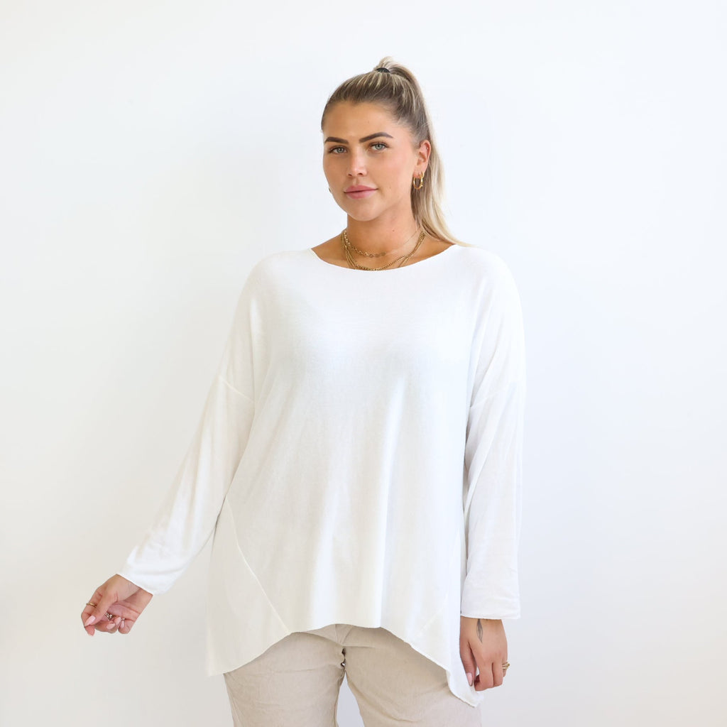 MELINA Longsleeve -  Plus Size - verschiedene Farben