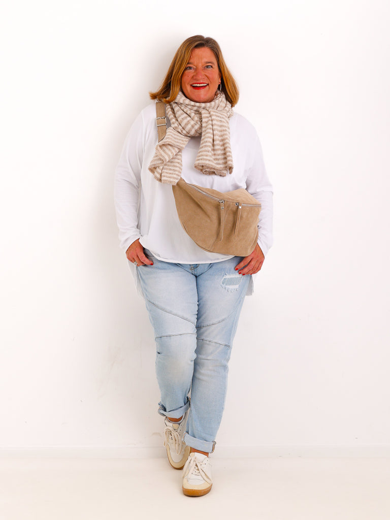 Schal MARIBEL – Kuscheliger Ringel-Look aus softem Viskose-Wollmix und