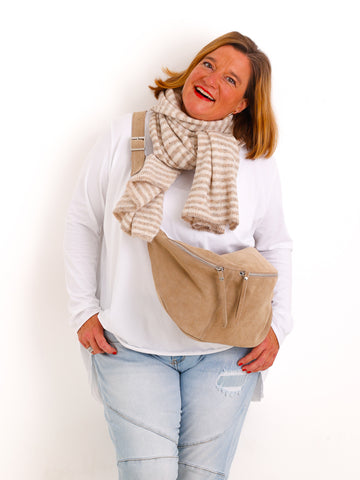 Schal MARIBEL – Kuscheliger Ringel-Look aus softem Viskose-Wollmix und