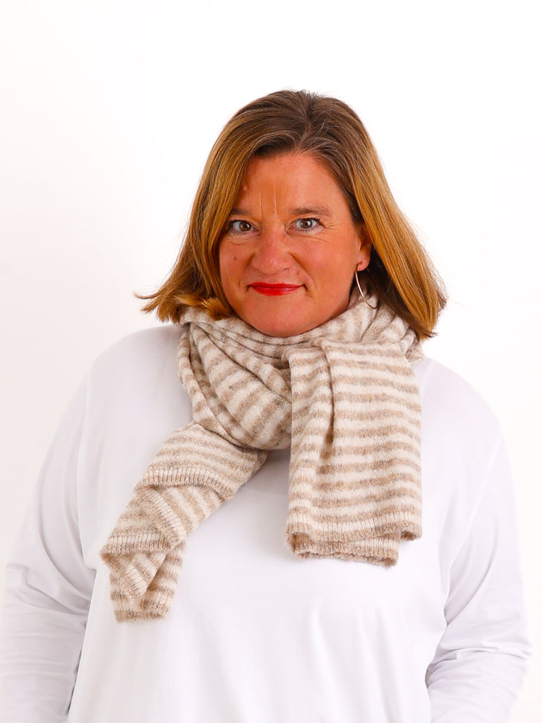 Schal MARIBEL – Kuscheliger Ringel-Look aus softem Viskose-Wollmix und