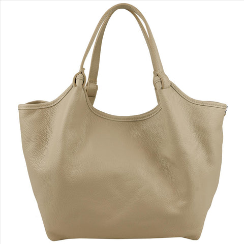 Echtleder-Shopper VALERIE.S – Eleganter Everyday-Hobo aus feinstem Leder