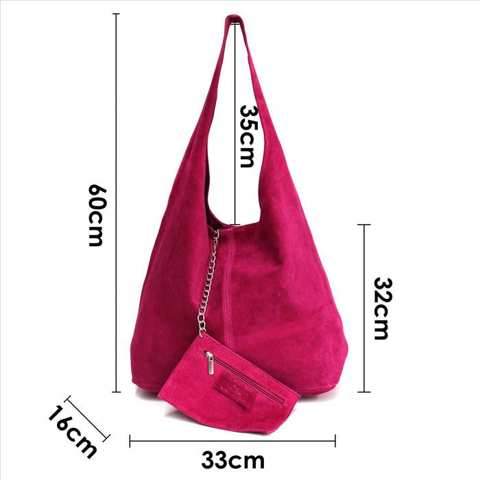 LACY Wildleder Shopper - verschiedene Farben